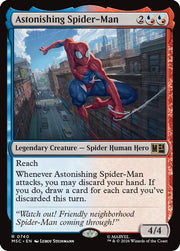 Astonishing Spider-Man · 740 · Commander: Marvel Super Heroes · Foil
