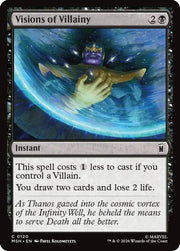 Visions of Villainy · 120 · Marvel Super Heroes · Foil