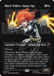 Black Widow, Super Spy (Borderless) (0364) · 364 · Marvel Super Heroes · Non-foil