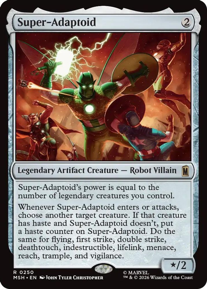 Super-Adaptoid · 250 · Marvel Super Heroes · Non-foil
