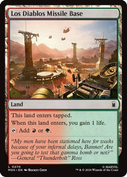 Los Diablos Missile Base · 270 · Marvel Super Heroes · Foil