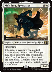 Nick Fury, Spymaster · 603 · Commander: Marvel Super Heroes · Foil