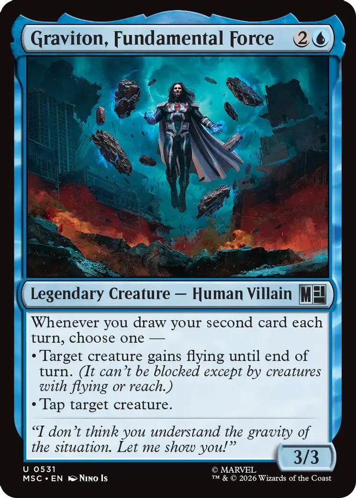 Graviton, Fundamental Force · 531 · Commander: Marvel Super Heroes · Non-foil