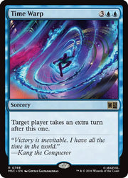 Time Warp · 788 · Commander: Marvel Super Heroes · Foil