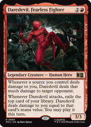Daredevil, Fearless Fighter · 685 · Commander: Marvel Super Heroes · Foil