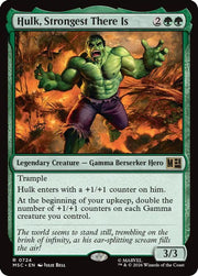 Hulk, Strongest There Is · 724 · Commander: Marvel Super Heroes · Foil