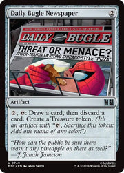 Daily Bugle Newspaper · 749 · Commander: Marvel Super Heroes · Foil
