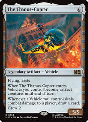 The Thanos-Copter · 753 · Commander: Marvel Super Heroes · Non-foil
