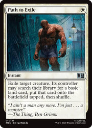 Path to Exile · 141 · Commander: Marvel Super Heroes · Surge Foil