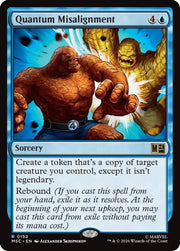 Quantum Misalignment · 152 · Commander: Marvel Super Heroes · Surge Foil