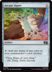 Arcane Signet (0192) · 192 · Commander: Marvel Super Heroes · Surge Foil