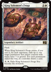 King Solomon's Frogs · 20 · Commander: Marvel Super Heroes · Surge Foil