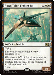Royal Talon Fighter Jet · 24 · Commander: Marvel Super Heroes · Surge Foil