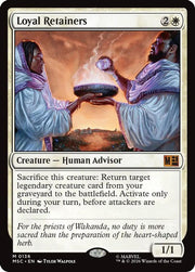 Loyal Retainers · 136 · Commander: Marvel Super Heroes · Surge Foil