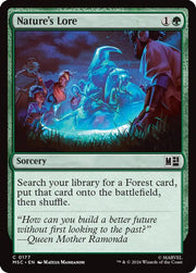 Nature's Lore · 177 · Commander: Marvel Super Heroes · Surge Foil