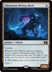 Vibranium Mining Mech · 117 · Commander: Marvel Super Heroes · Surge Foil