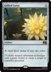 Gilded Lotus · 199 · Commander: Marvel Super Heroes · Surge Foil