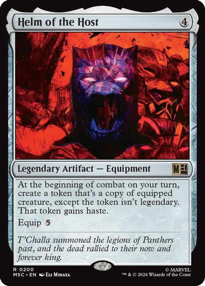 Helm of the Host · 200 · Commander: Marvel Super Heroes · Surge Foil