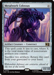 Metalwork Colossus · 204 · Commander: Marvel Super Heroes · Surge Foil