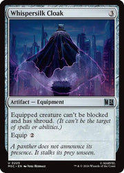 Whispersilk Cloak · 225 · Commander: Marvel Super Heroes · Surge Foil