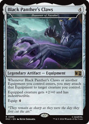 Black Panther's Claws - Hammer of Nazahn · 286 · Commander: Marvel Super Heroes · Surge Foil