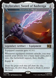 Skybreaker, Sword of Bashenga - Sword of the Animist · 289 · Commander: Marvel Super Heroes · Surge Foil
