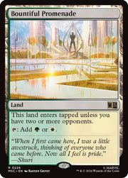 Bountiful Promenade · 226 · Commander: Marvel Super Heroes · Surge Foil