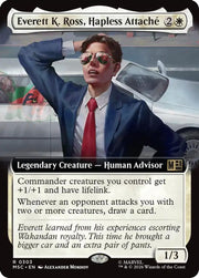 Everett K. Ross, Hapless Attache (Extended Art) · 303 · Commander: Marvel Super Heroes · Non-foil
