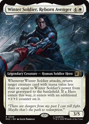 Winter Soldier, Reborn Avenger (Extended Art) · 326 · Commander: Marvel Super Heroes · Non-foil