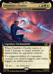 Franklin's Finality - Annie Joins Up (Extended Art) · 403 · Commander: Marvel Super Heroes · Non-foil