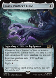 Black Panther's Claws - Hammer of Nazahn (Extended Art) · 427 · Commander: Marvel Super Heroes · Non-foil