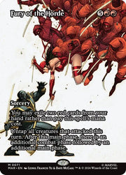 Fury of the Horde (Borderless) · 71 · MAR · Foil