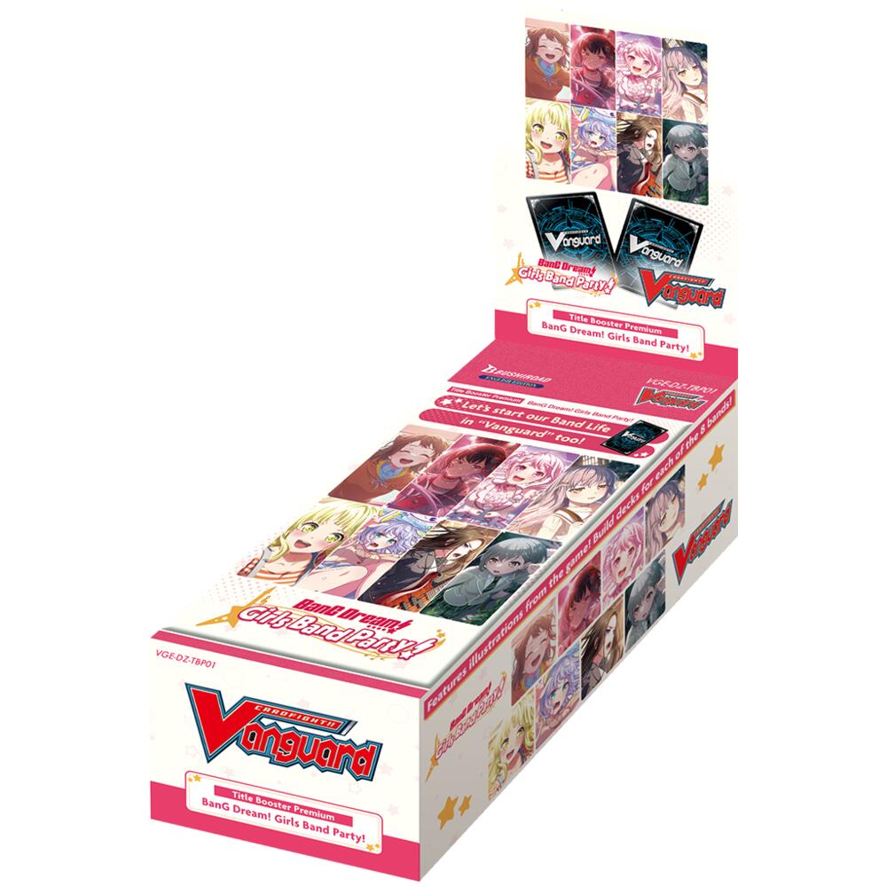 Cardfight Vanguard: BanG Dream! Girls Band Party! Title Booster Premium Display