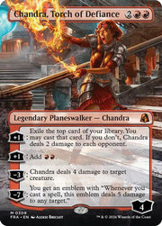 Chandra, Torch of Defiance (Borderless) · 309 · Reality Fracture · Non-foil