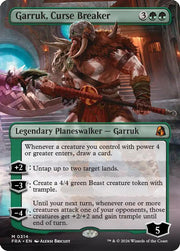 Garruk, Curse Breaker (Borderless) · 314 · Reality Fracture · Non-foil