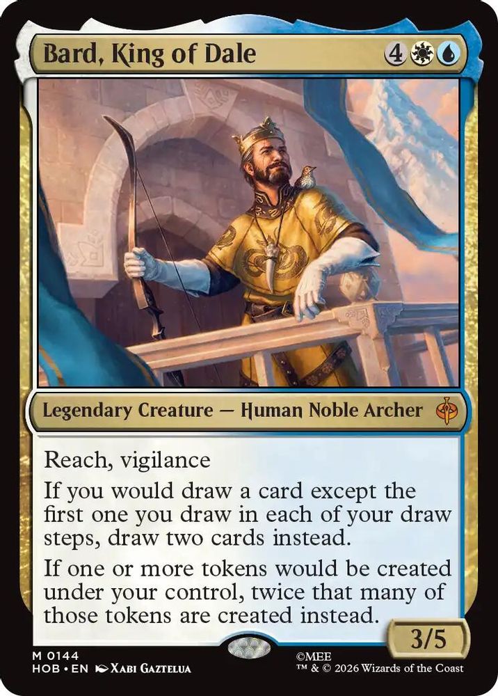 Bard, King of Dale · 144 · The Hobbit · Non-foil