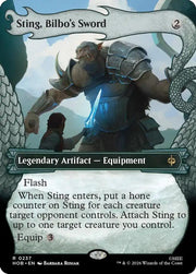 Sting, Bilbo's Sword (Showcase) · 237 · The Hobbit · Foil