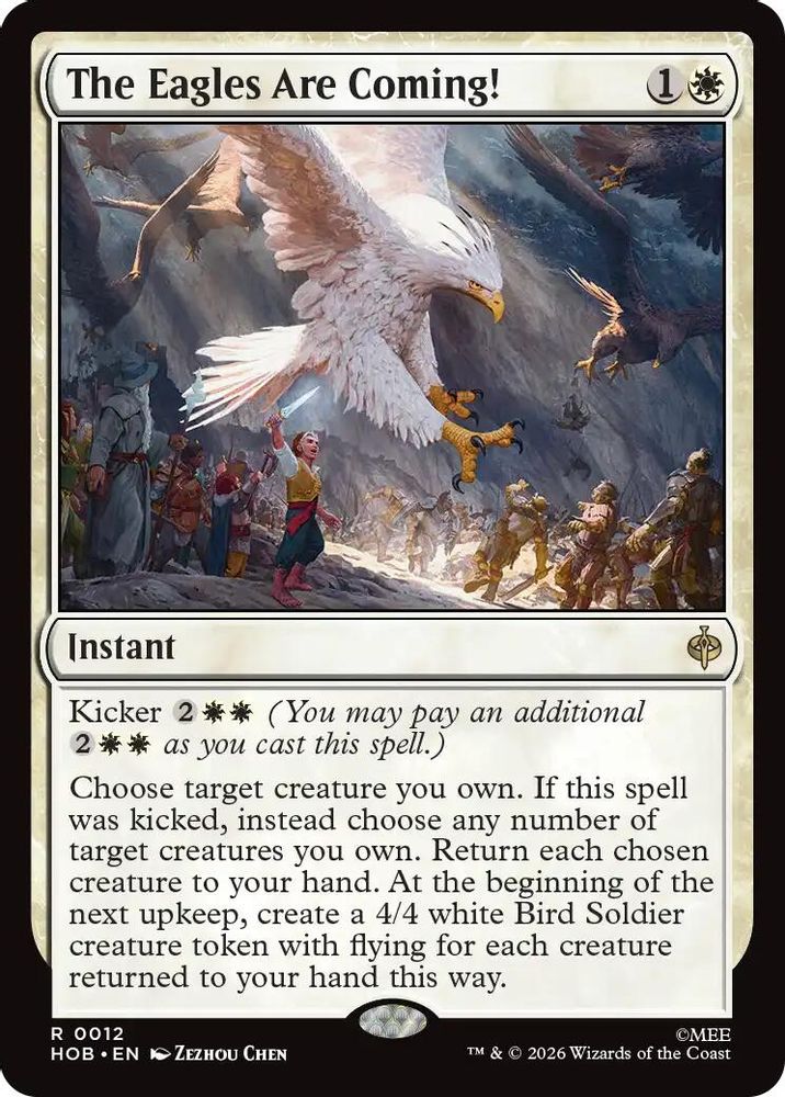 The Eagles Are Coming! · 12 · The Hobbit · Non-foil