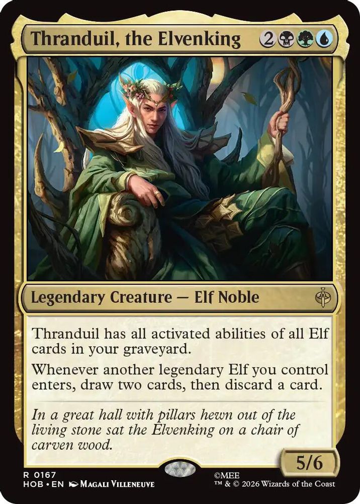 Thranduil, the Elvenking · 167 · The Hobbit · Foil