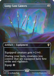 Long-Lost Lances (Borderless) · 7 · HOC · Non-foil