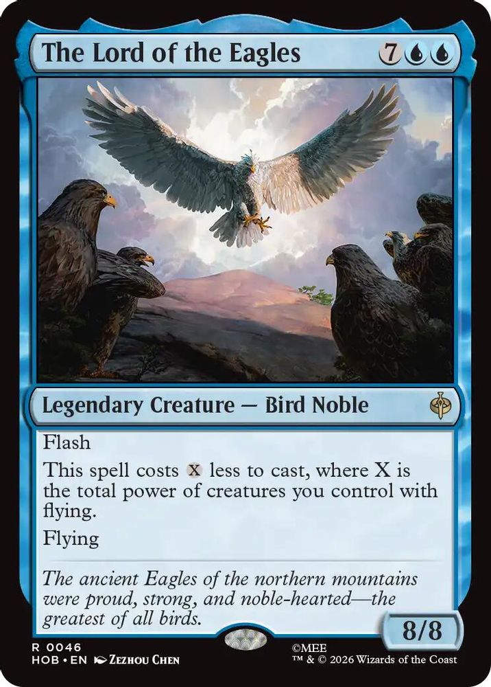 The Lord of the Eagles · 46 · The Hobbit · Foil