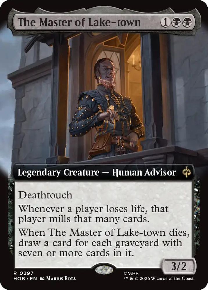 The Master of Lake-town (Extended Art) · 297 · The Hobbit · Foil