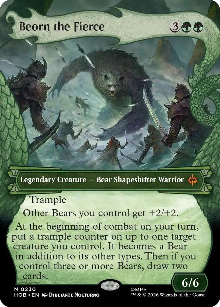 Beorn the Fierce (Showcase) · 230 · The Hobbit · Non-foil