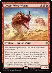 Desert Were-Worm · 92 · The Hobbit · Foil