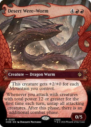 Desert Were-Worm (Showcase) · 225 · The Hobbit · Non-foil
