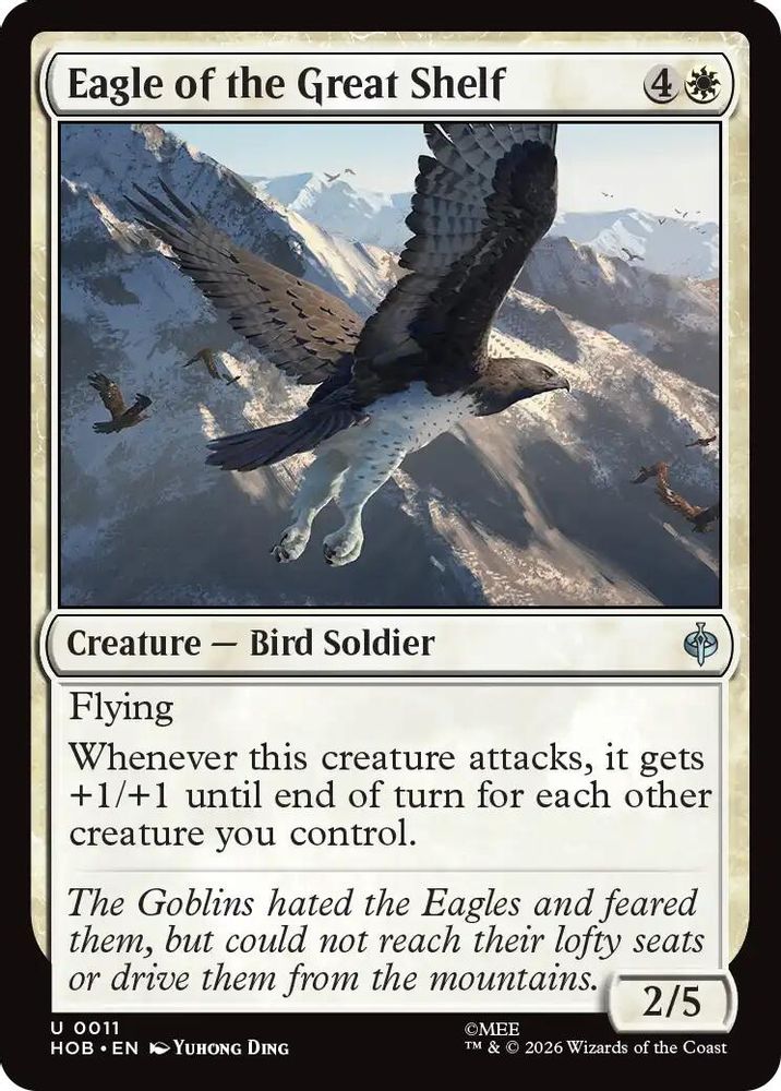 Eagle of the Great Shelf · 11 · The Hobbit · Non-foil