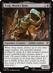 Azog, Moria's Ruin · 61 · The Hobbit · Foil
