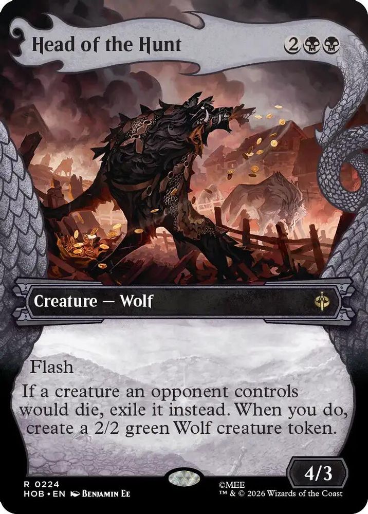 Head of the Hunt (Showcase) · 224 · The Hobbit · Non-foil
