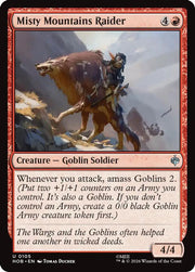 Misty Mountains Raider · 105 · The Hobbit · Non-foil