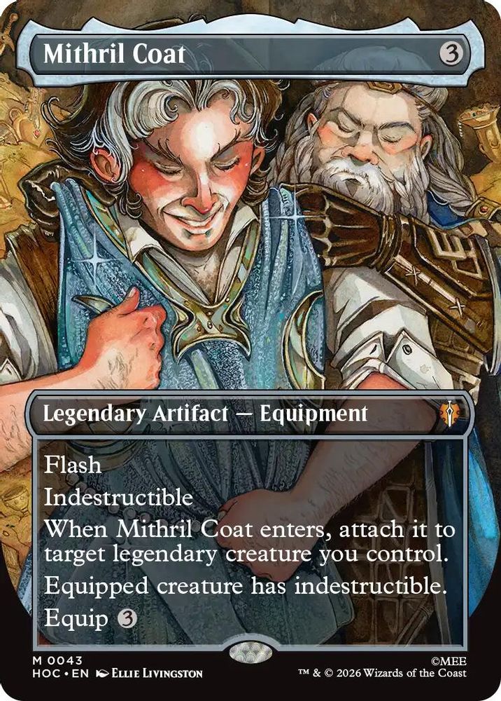 Mithril Coat (Borderless) · 43 · The Hobbit: Eternal-Legal · Foil